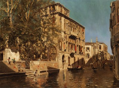 Palazzo a Venezia da Follower of Martin Rico